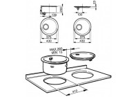 Мойка Smeg 10I3POT