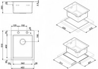 Мойка Smeg LFT34RS