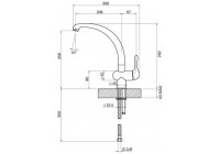 Смеситель Smeg MF8AV2