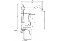 Смеситель Smeg MIR6RA-2