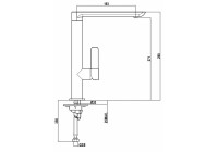 Смеситель Teka FO 915 Chrome