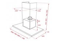 Вытяжка Teka DLH 686 T