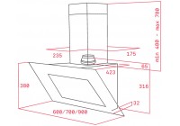 Вытяжка Teka DVT 980 W